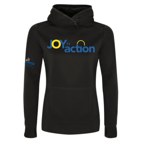 Ladies Fleece Hoodie - Image 2